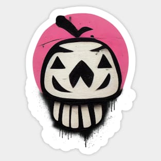 Street Art Style Halloween Graphics Sticker